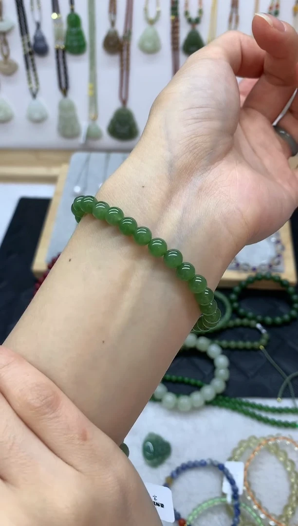 未镶嵌手串和田玉手串4