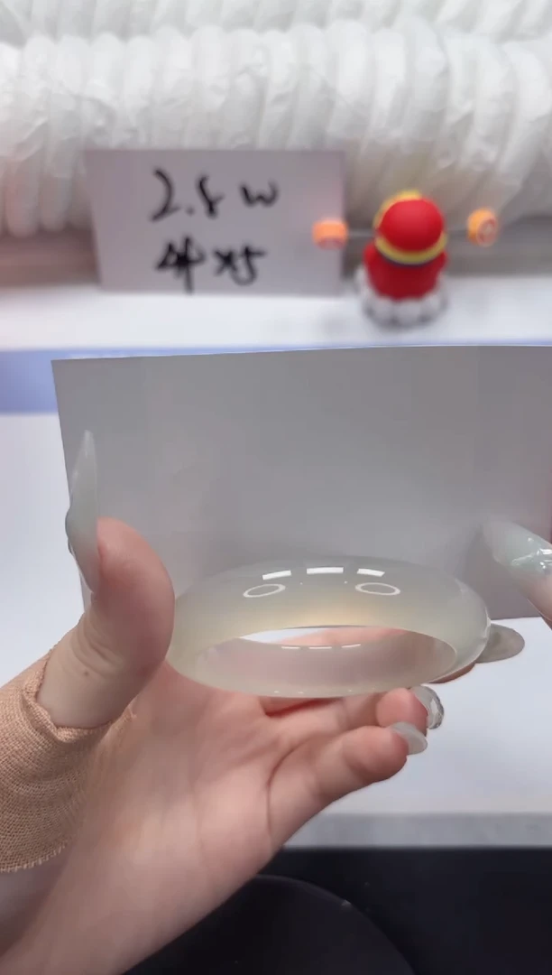 石英质玉手镯未镶嵌A137-50.2
