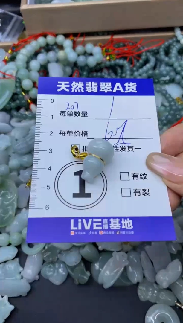 颈饰未镶嵌翡翠天然翡翠A货批量多样性发一件