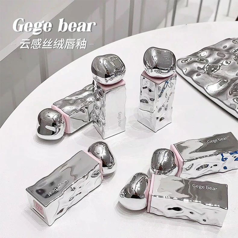 戈戈小熊Gege bear云感丝绒唇釉哑光雾面不易掉色滋润柔雾显白