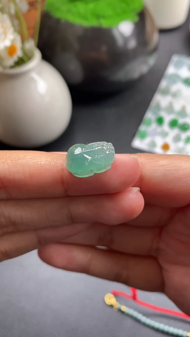 散珠翡翠冰种裸石