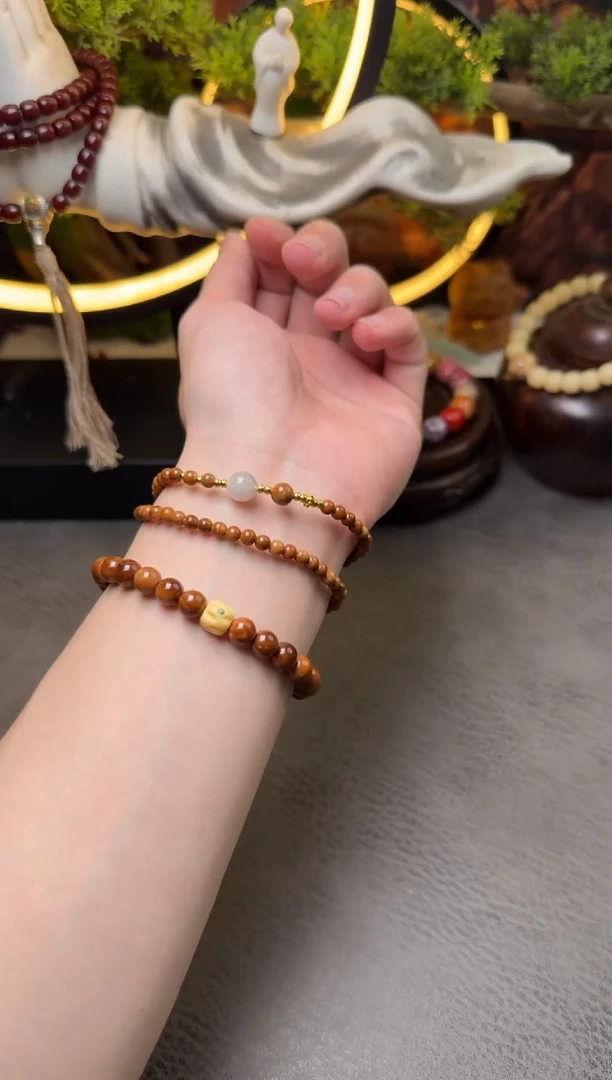 手串库克未镶嵌库克双圈小而精和田