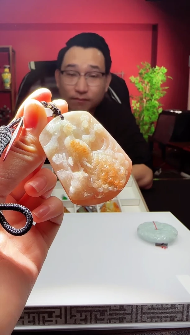 颈饰未镶嵌翡翠H-QJMM122804（多样性发其一）