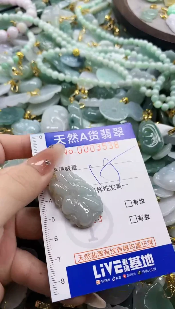 颈饰未镶嵌翡翠天然A货翡翠