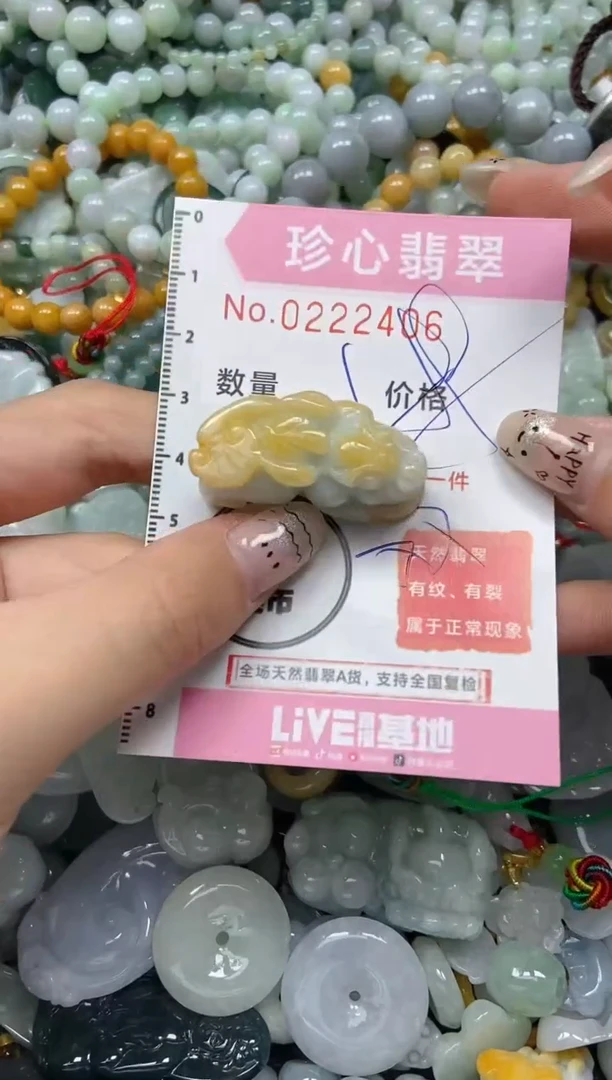 翡翠未镶嵌颈饰闪购0222406