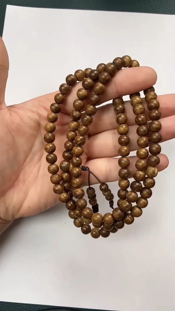 手串沉香DS006登流眉土沉天然野多样性发一