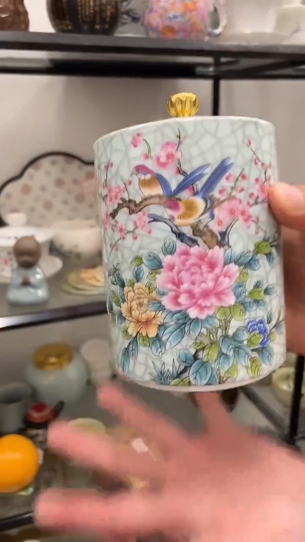 茶具瓷奢集精品茶具茶叶罐