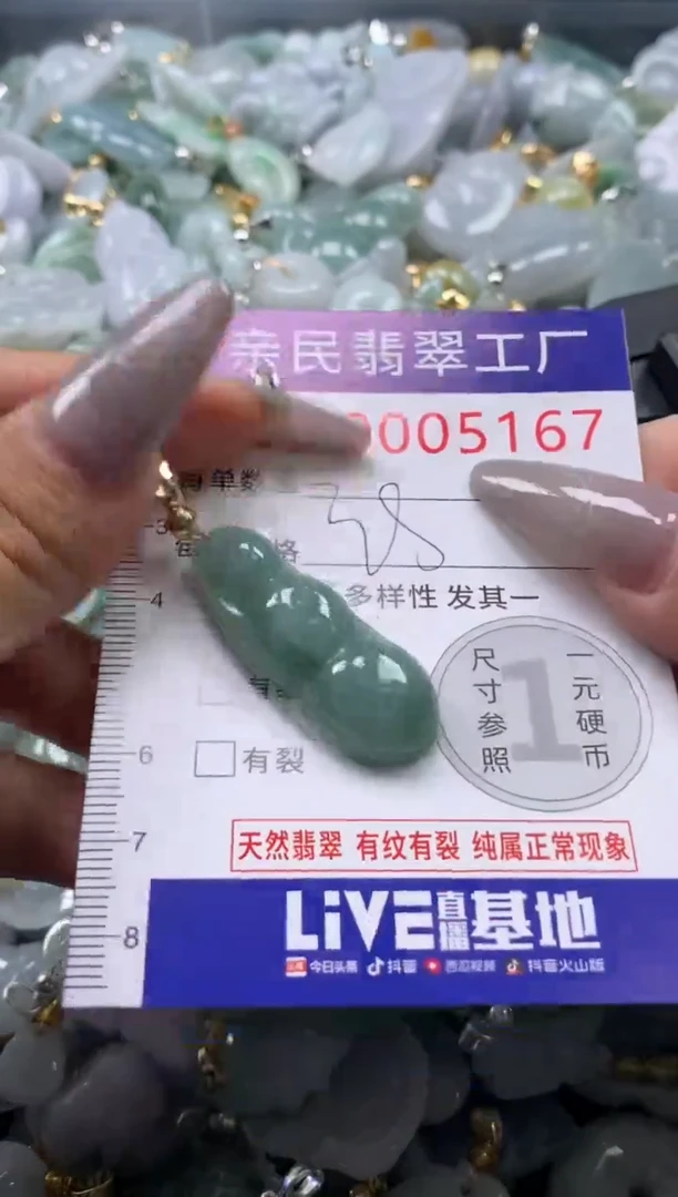 颈饰未镶嵌翡翠5167