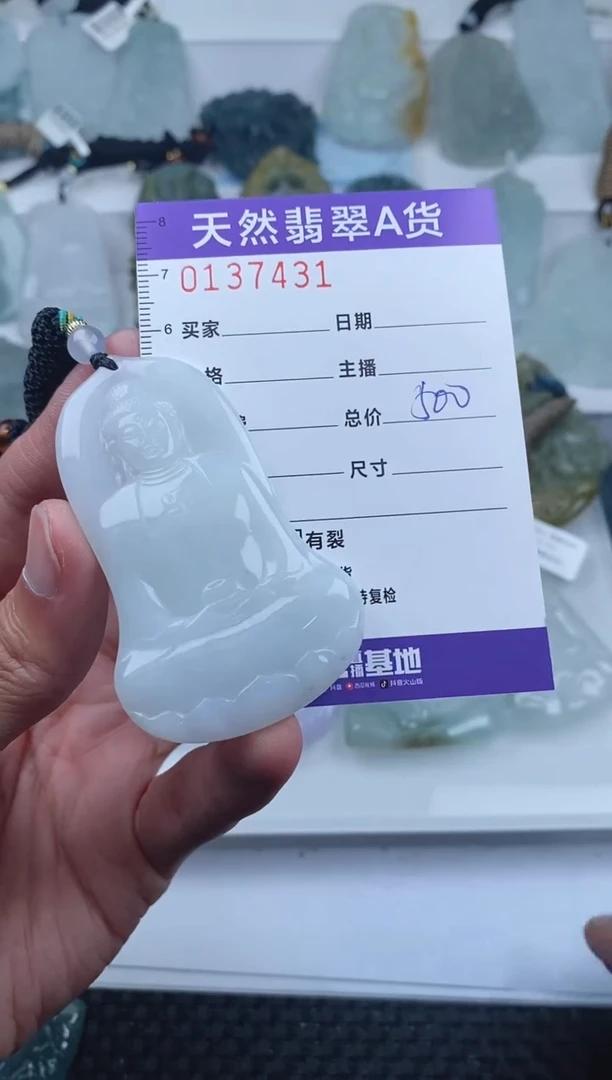 【闪购商品】翡翠颈饰未镶嵌       431