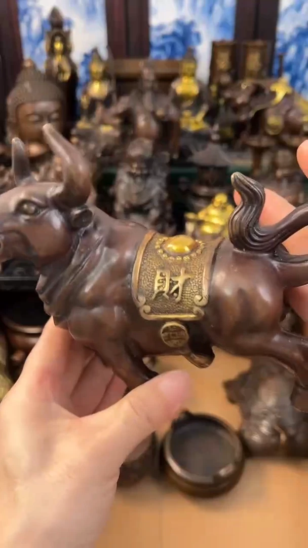诚信经营  铜器摆件