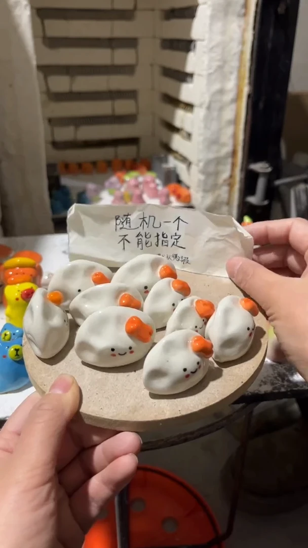 【闪购商品】摆件183纯手工微瑕陶瓷