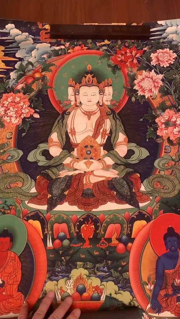 装裱画精美唐卡tk16120