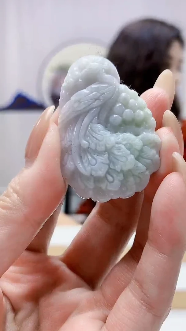 颈饰未镶嵌翡翠4829MM-jj挂件122