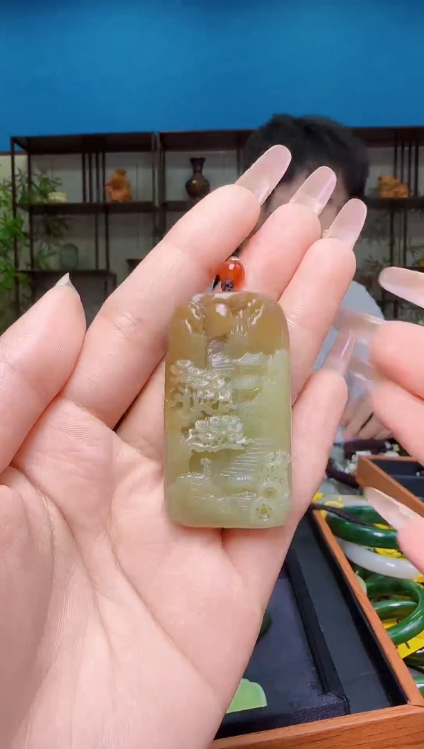 颈饰未镶嵌和田玉1