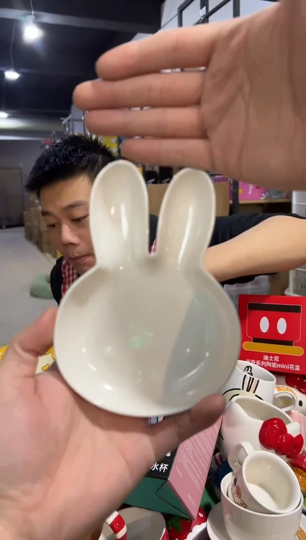 【闪购商品】杯小号白色米菲兔盘子