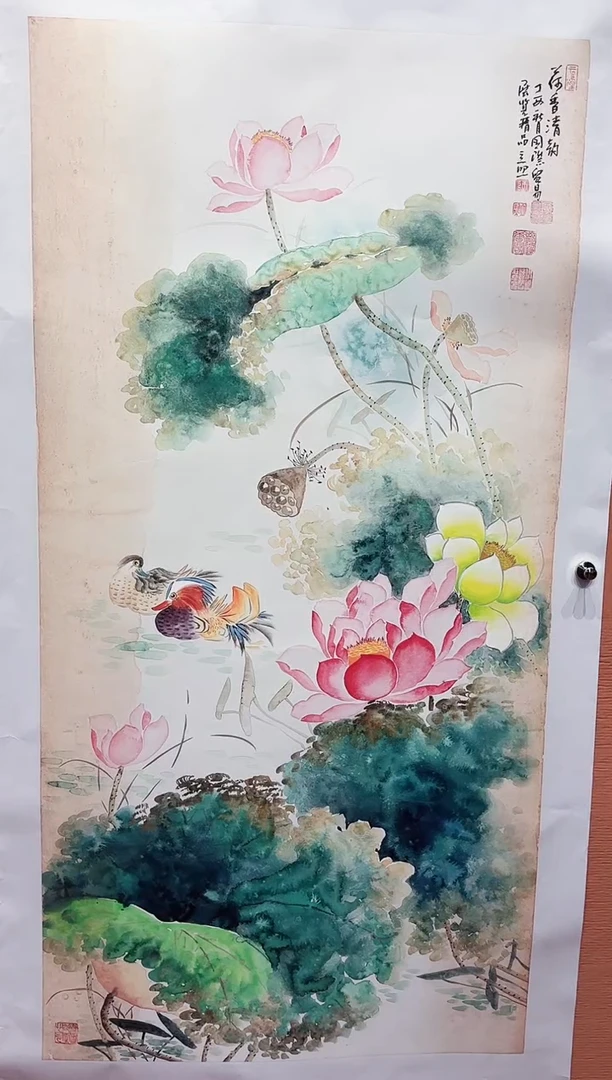 国画师立照老师国画作品