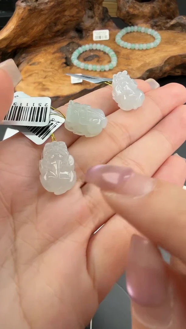 吊坠(不含链)未镶嵌翡翠翡翠饰品（多样性发货一件）-67