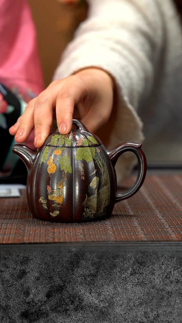 【闪购商品】紫砂茶壶仙鹤 秦权 PHJ