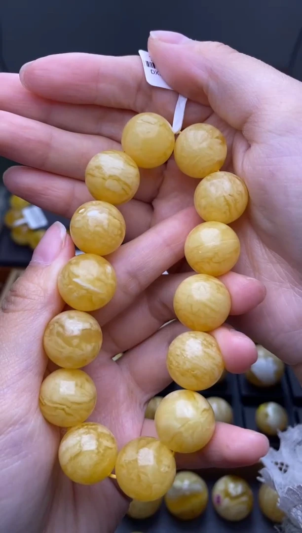 【闪购商品】琥珀裸石未镶嵌大小姐珠宝严选59