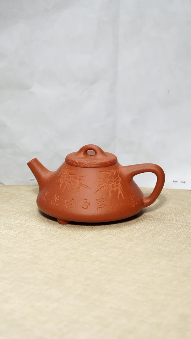 茶壶红泥56566子冶壶180CC容量