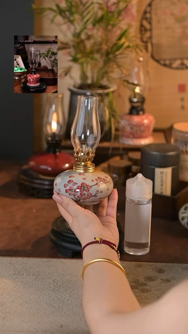 景德镇陶瓷香薰灯摆件