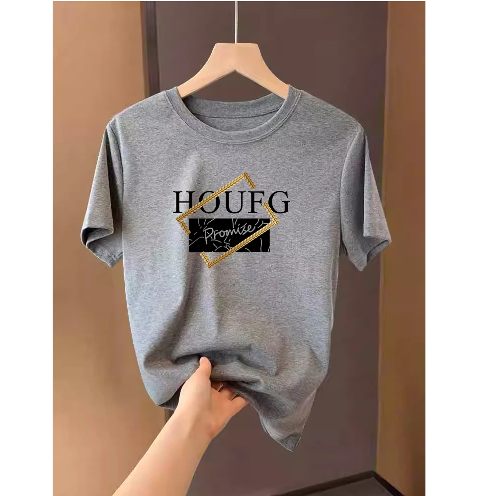 设计感夏季新款正肩短袖T恤女简约ins时尚百搭洋气减龄显瘦上衣潮