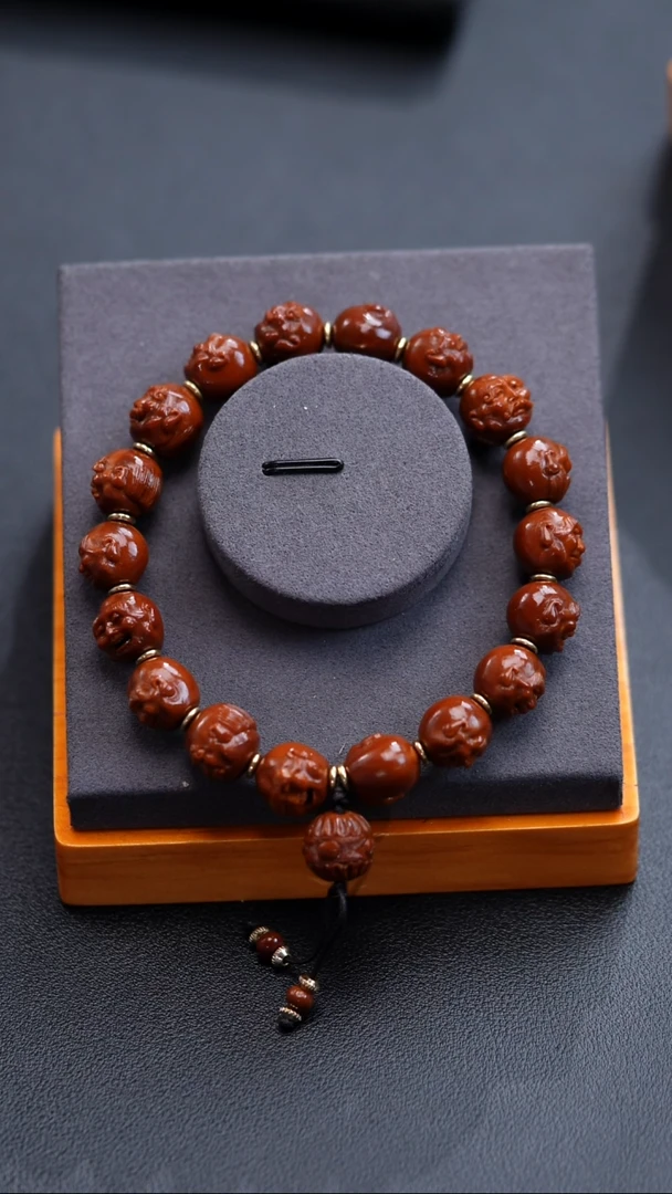 手串橄榄核须派罗汉12