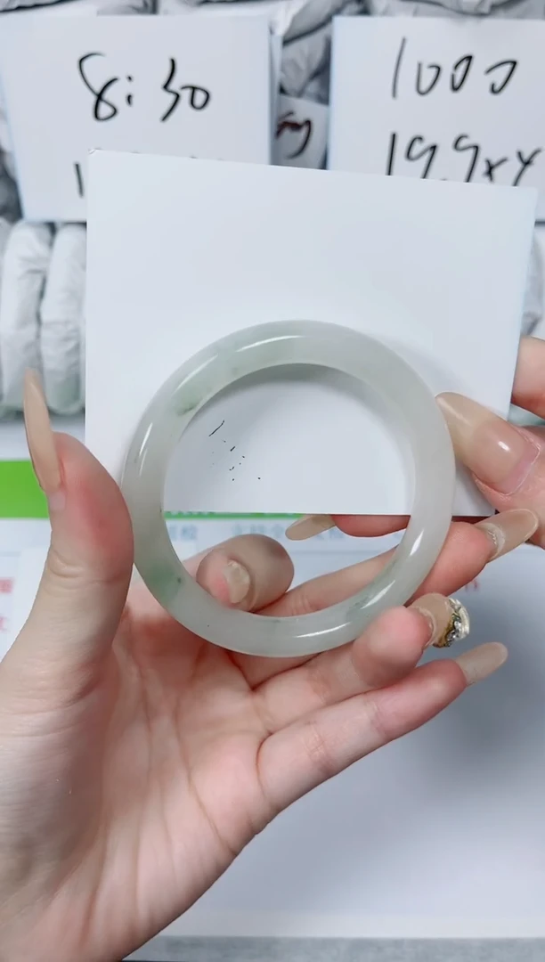 【闪购商品】石英质玉手镯未镶嵌K248-53.8