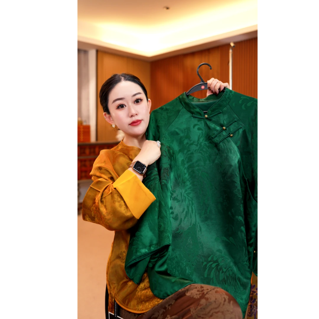 琳琳专属【冬至】新中式国风中袖高定复古高级感改良上衣