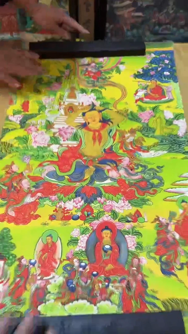 卷轴画卷轴画唐卡商品