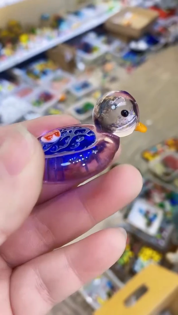 【闪购商品】琉璃手工艺品鸭子