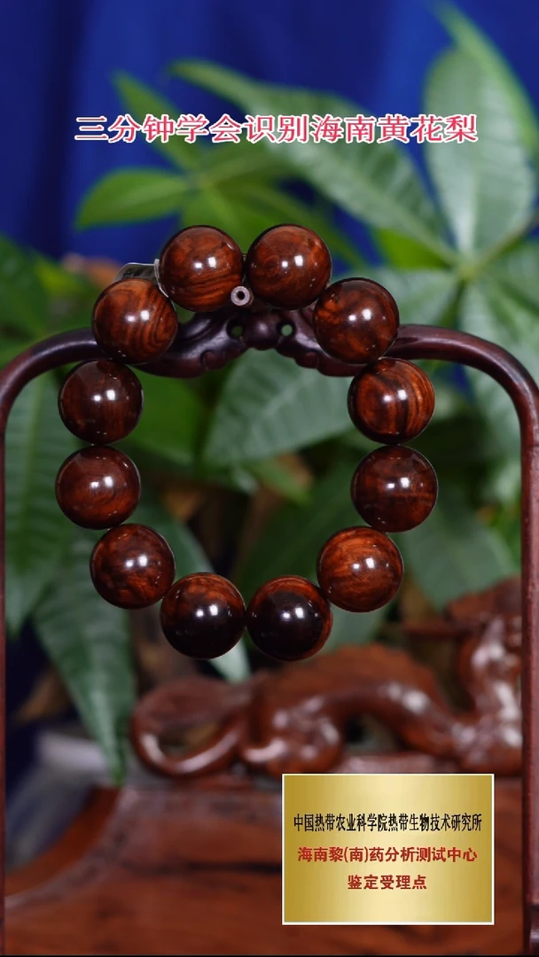 手串/手链黄花梨/降香黄檀忍*大黑线