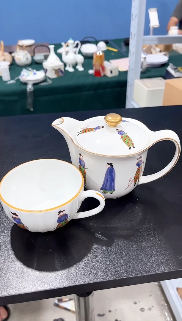 杯子陶（简装）茶壶杯子一套