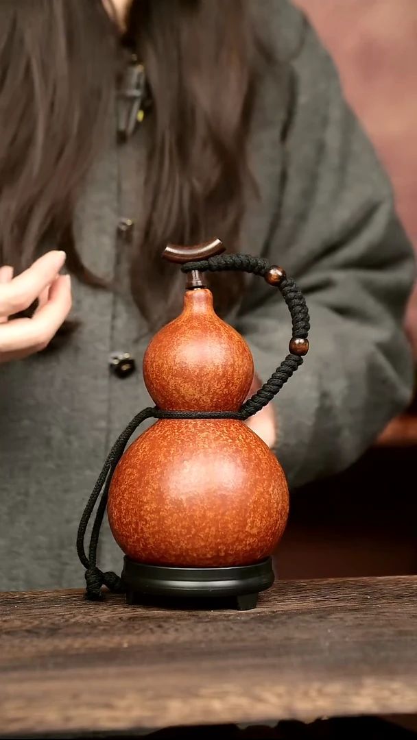 850号中药煮色  大漆葫芦水壶/酒壶 一物一拍