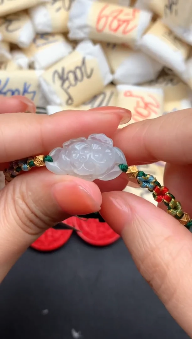 银S925镶嵌挂件翡翠1