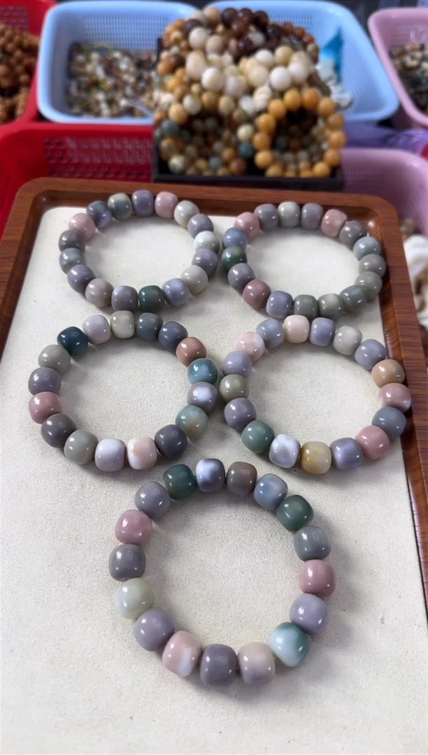 【闪购商品】白玉菩提手串14莫奈花园