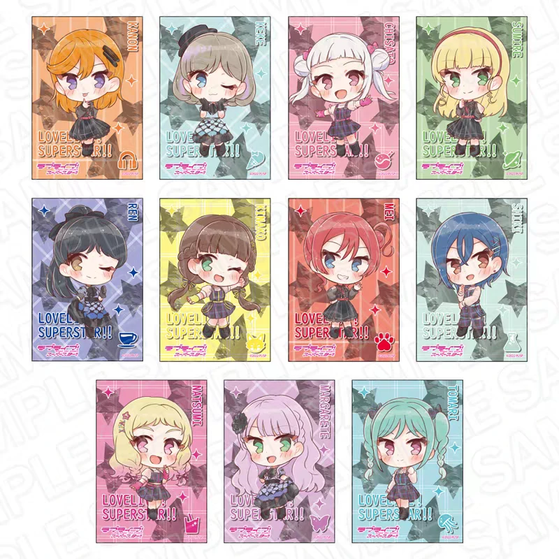 【日谷正品】LoveLive 星团 小组打歌服 方形徽章