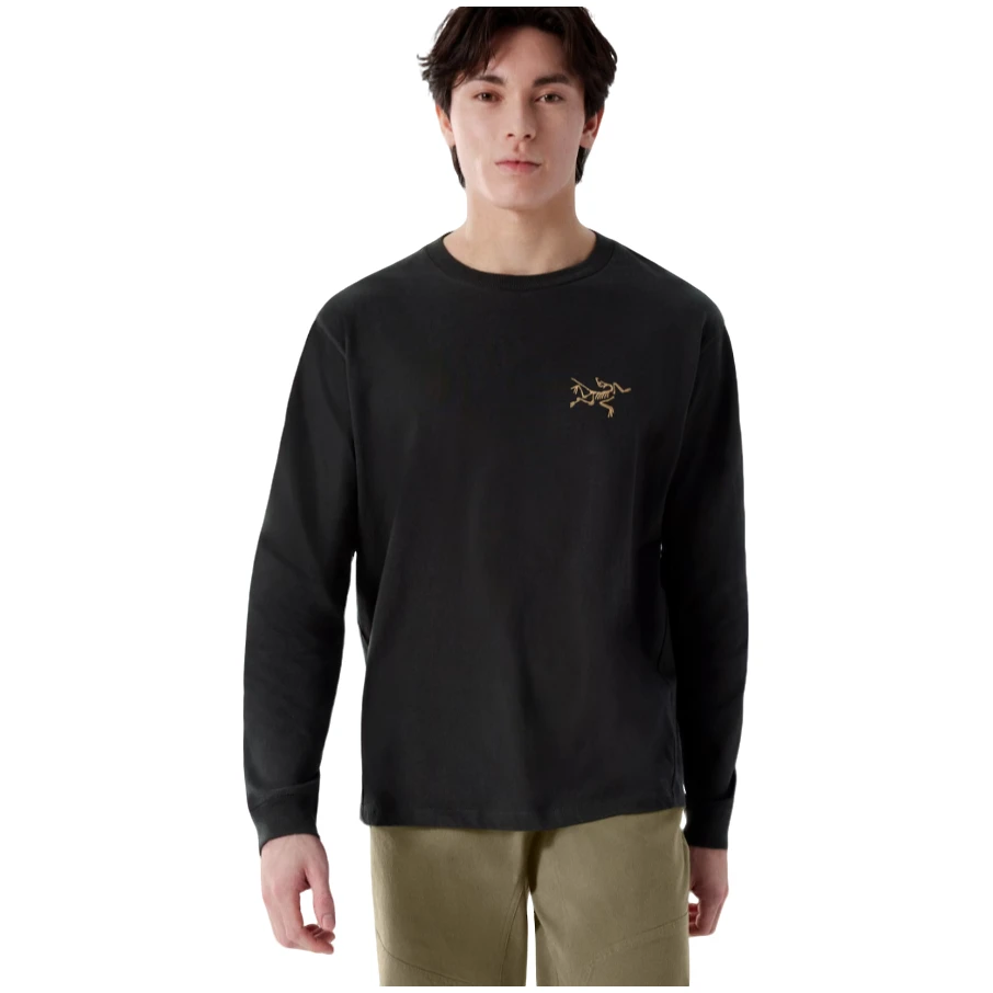 ARC'TERYX/始祖鸟Kragg Cotton Shirt LS Men's【男】黑金鸟标T恤