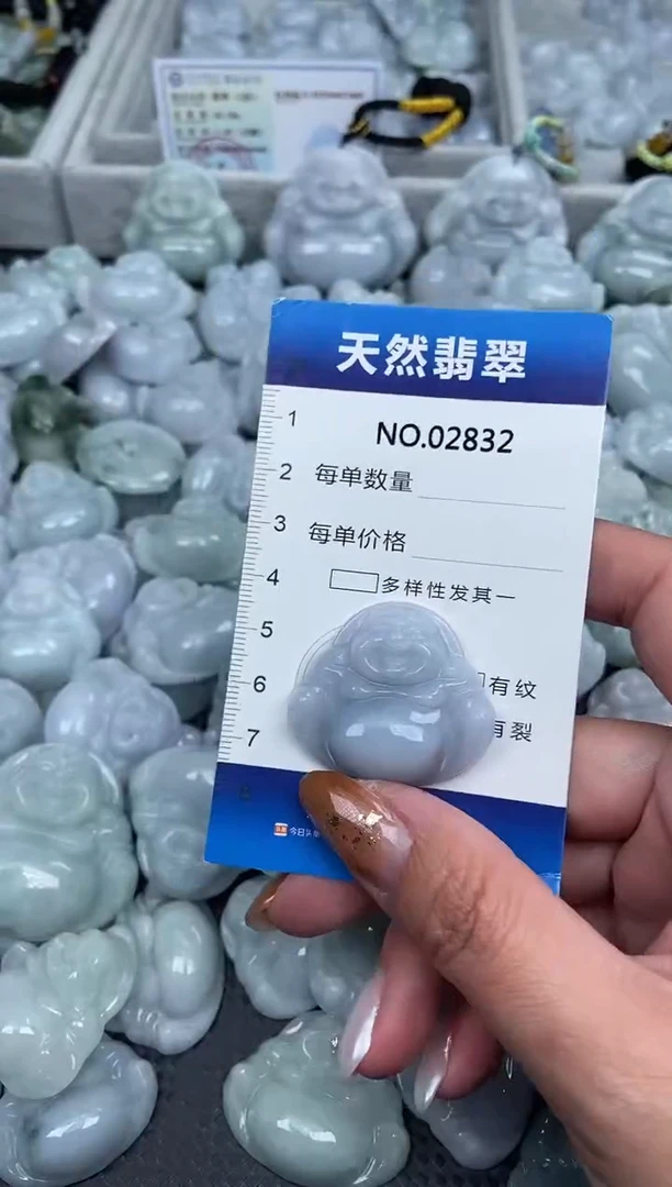 颈饰未镶嵌翡翠纯天然A货缅翡2832