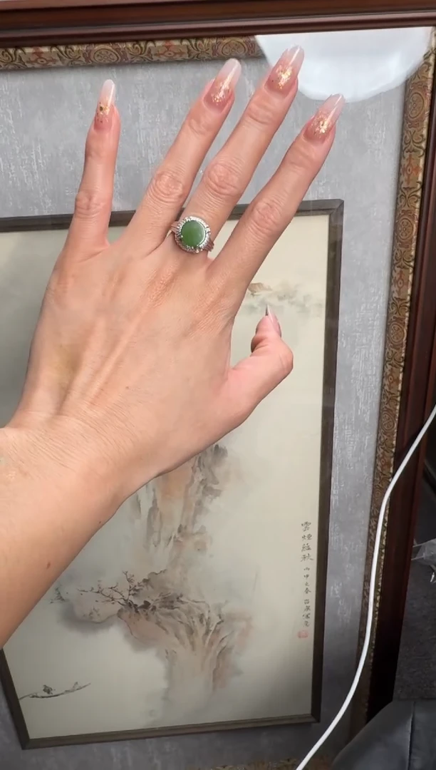 颈饰银S925镶嵌和田玉82黄设计10.20多样性拍一发一