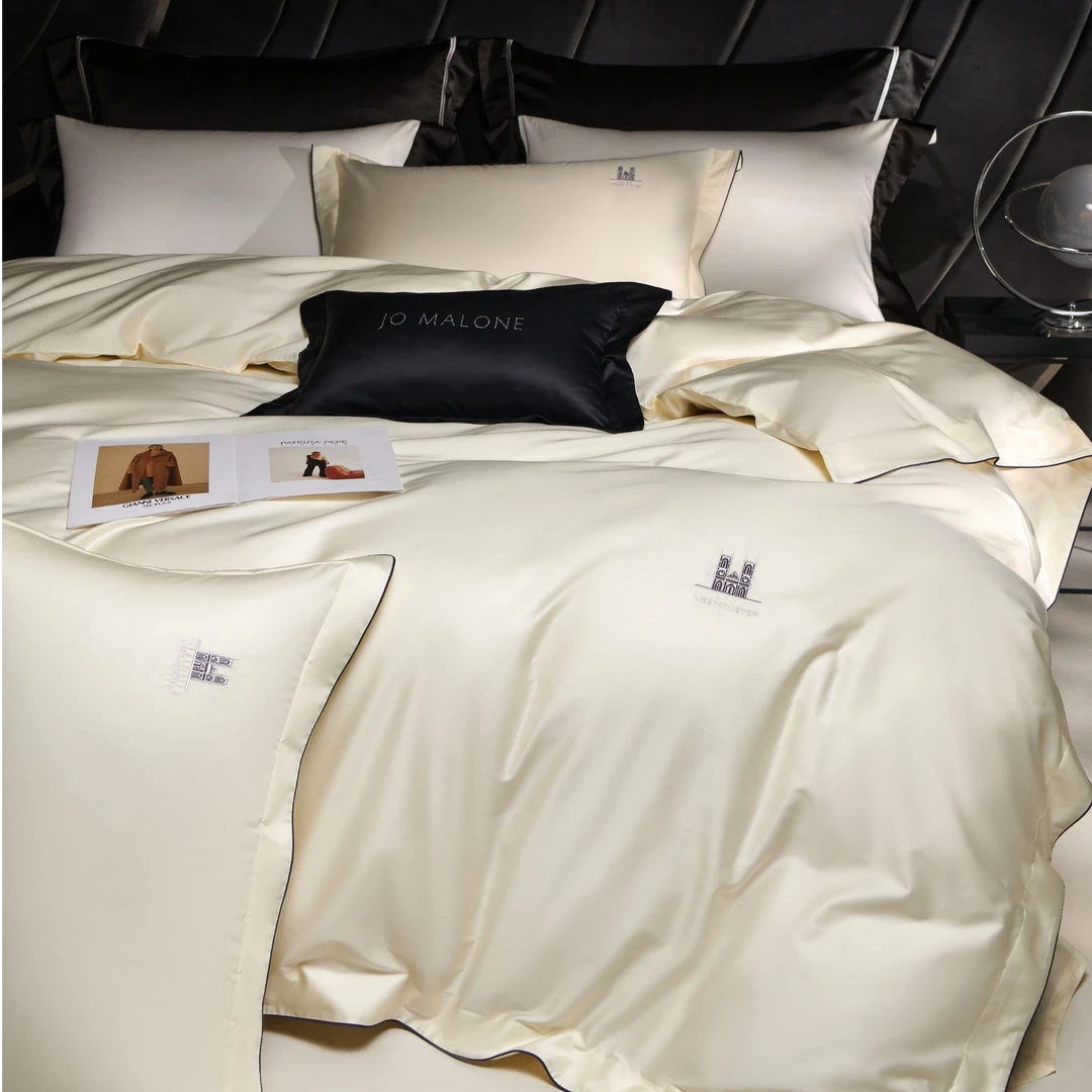 【Jo Malong威斯敏斯特】高定系列/新疆黄金甄棉臻丝缎四件套