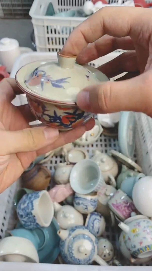 【闪购商品】微微瑕茶杯茶碗茶壶
