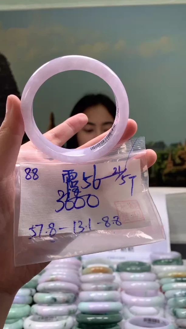翡翠手镯未镶嵌翡翠手镯 下单联系小耳机#88