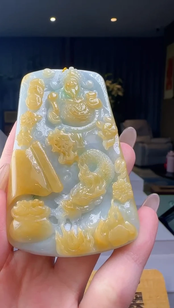 吊坠(不含链)未镶嵌翡翠CC@@960Q3J22474