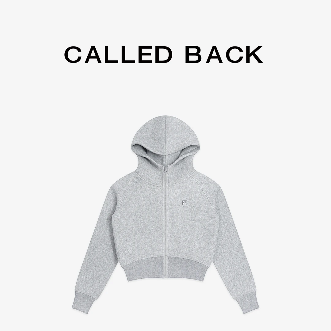 CALLED BACK休闲百搭运动灰色设计师外套111404