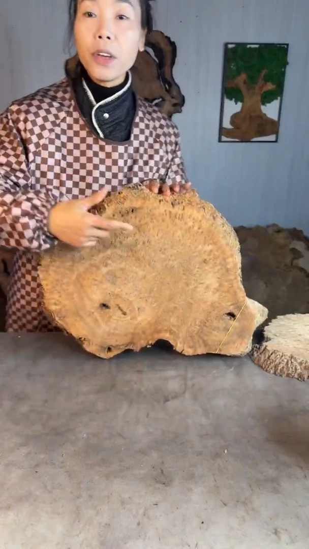 香杉木木头款杉木瘤挂件【原料】011