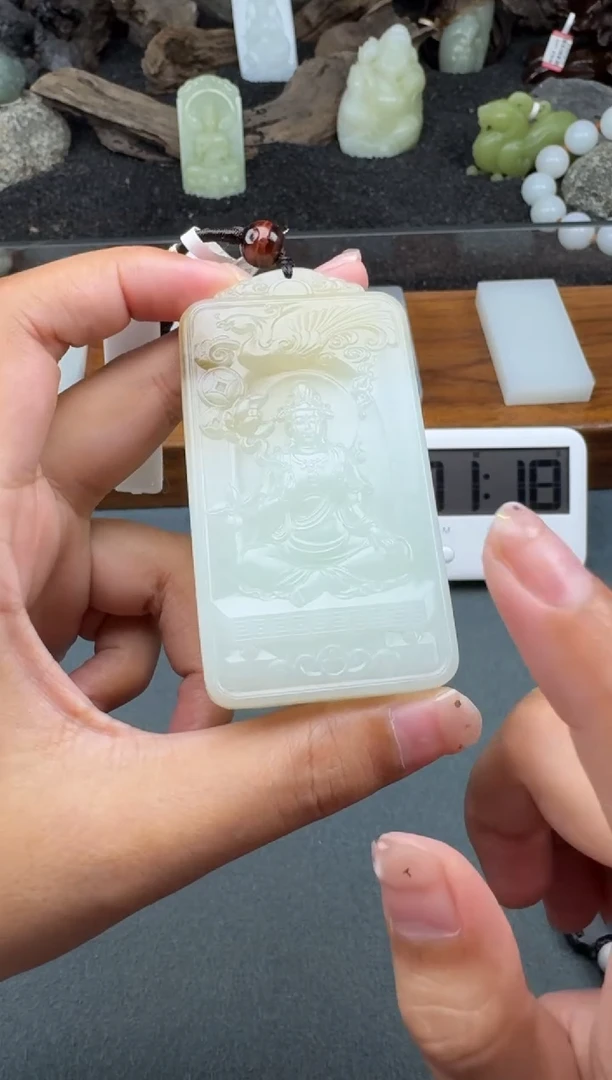 和田玉未镶嵌颈饰d****d1