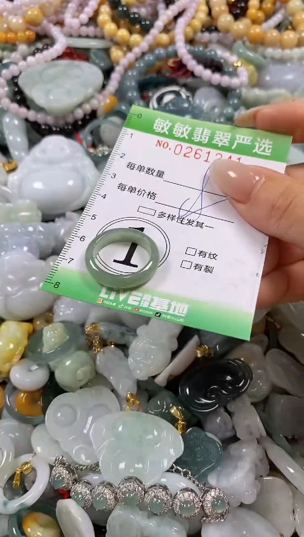 翡翠未镶嵌颈饰闪购0261241