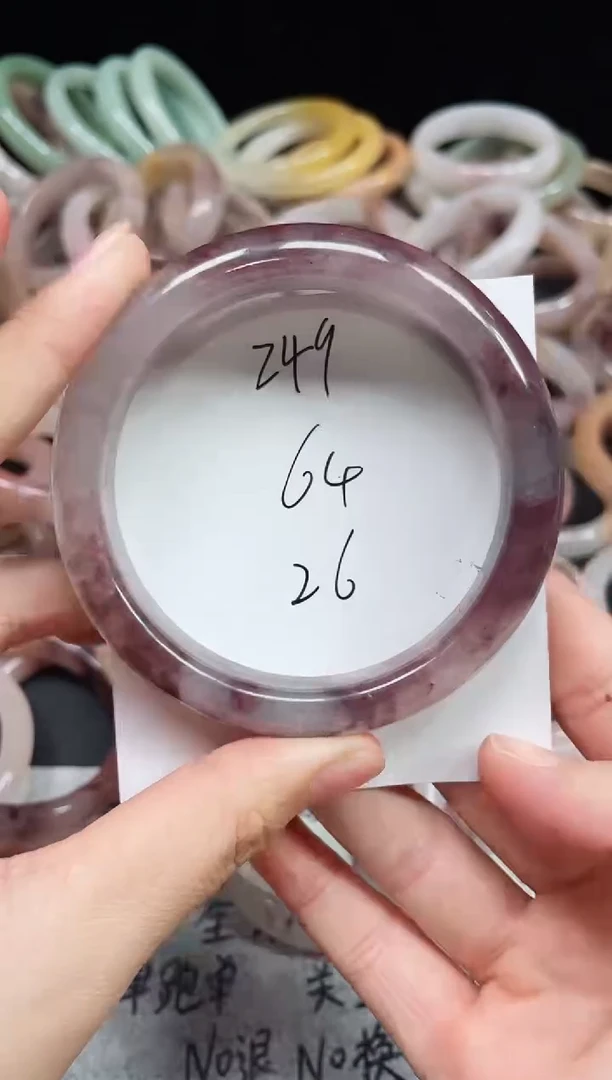 未镶嵌手镯石英质玉249