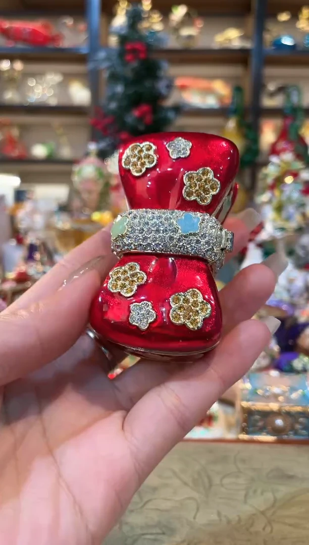 【闪购商品】珐琅彩首饰收纳盒